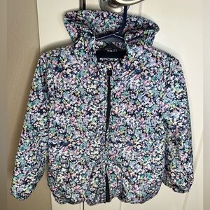 Baby Gap Floral Hooded Jacket 4T – Toddler Girls Spring Windbreaker